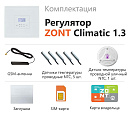 ZONT Climatic 1.3 Погодозависимый автоматический GSM / Wi-Fi регулятор (1 ГВС + 3 прямых/смесительных) с доставкой в Ногинск
